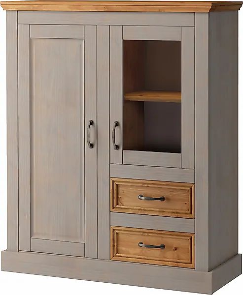 Home affaire Highboard »Selma«, Vitrine, Breite 100 cm günstig online kaufen