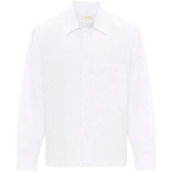Antioch  Hemdbluse Ash Loose Fit Linen Viscose Shirt with Lapel Collar günstig online kaufen