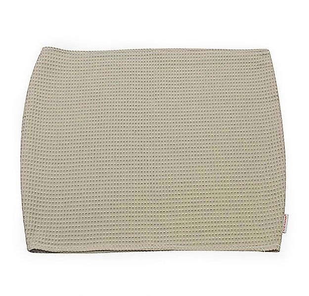 HOBEA-Germany Stillkissenbezug Baby Lagerungsbezug Waffelmuster taupe, 100% günstig online kaufen