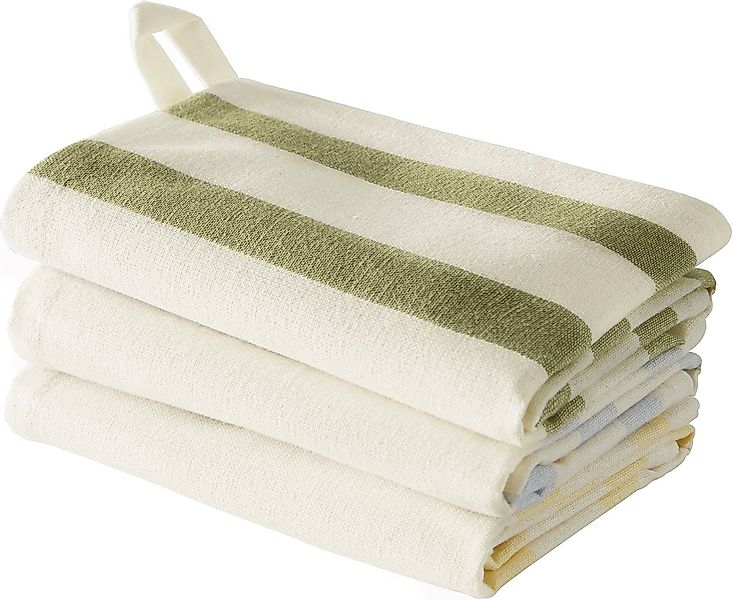 s.Oliver Geschirrtuch Frevik, (Set, 3-tlg), 100 % Baumwolle, Stilvolles Des günstig online kaufen