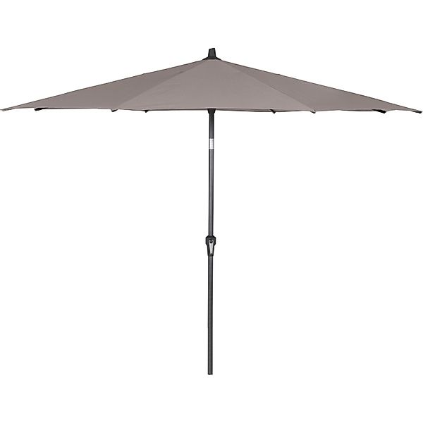 Siena Garden Marktschirm Ø 250 cm Taupe mit Knickfunktion günstig online kaufen