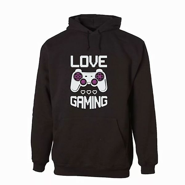 G-graphics Hoodie Love Gaming Unisex mit trendigem Frontprint für Gamer*inn günstig online kaufen