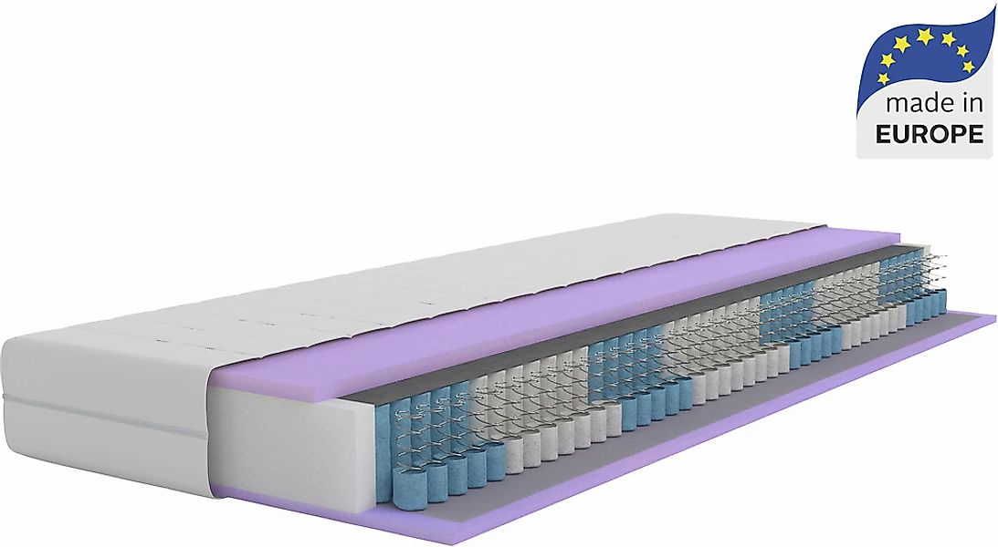 Älgdröm Taschenfederkernmatratze "NEUHEIT: Sonet 20, 7 Zonen Matratze 90x20 günstig online kaufen