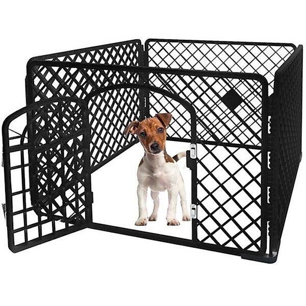 Purlov Laufstall Tierlaufstall Käfig Tiere (Spar-Set, günstig online kaufen