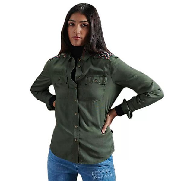Superdry Military Embroidered S Khaki günstig online kaufen