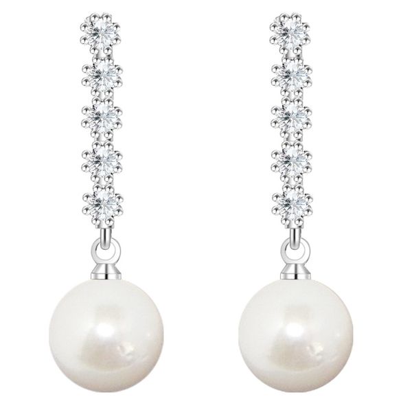 LÖB Perlenohrringe Damen Perlenohrringe Ohrringe Hängend günstig online kaufen