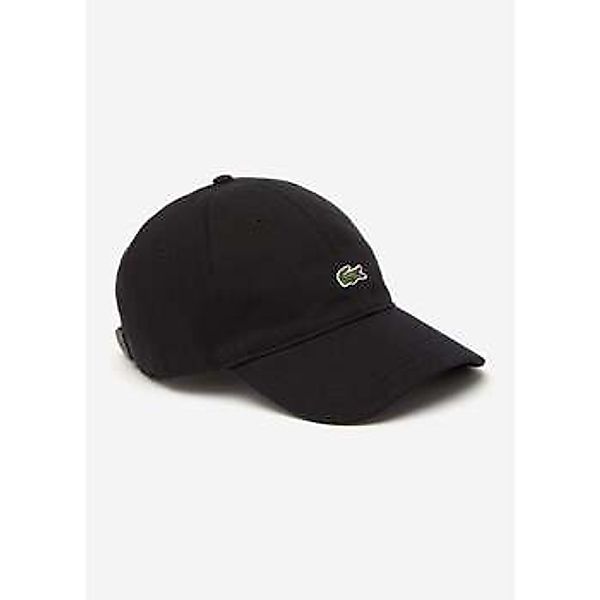 Lacoste  Schirmmütze Cotton twill logo cap - black günstig online kaufen
