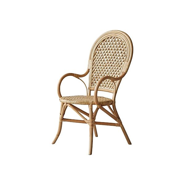 Tikamoon Esszimmerstuhl Sessel aus Rattan Lehnstuhl günstig online kaufen