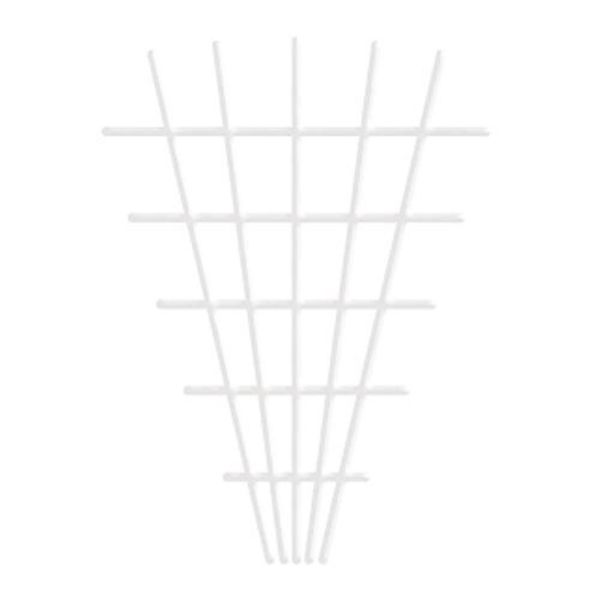 PROREGAL Pflanzstab, V-Form, 145x5x75cm, 4/4,7mm, weiß günstig online kaufen
