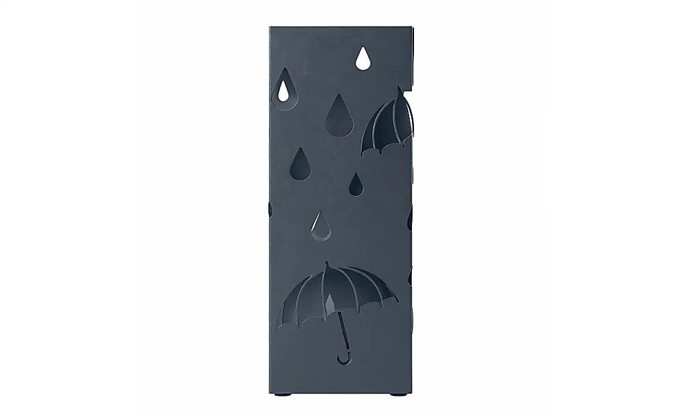 Schirmständer   ¦ grau ¦ Metall,Kunststoff ¦ Maße (cm): B: 15,5 H: 49 Aufbe günstig online kaufen
