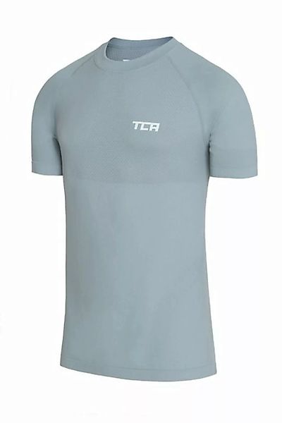TCA T-Shirt TCA Herren SuperKnit Laufshirt - Hellblau (1-tlg) günstig online kaufen