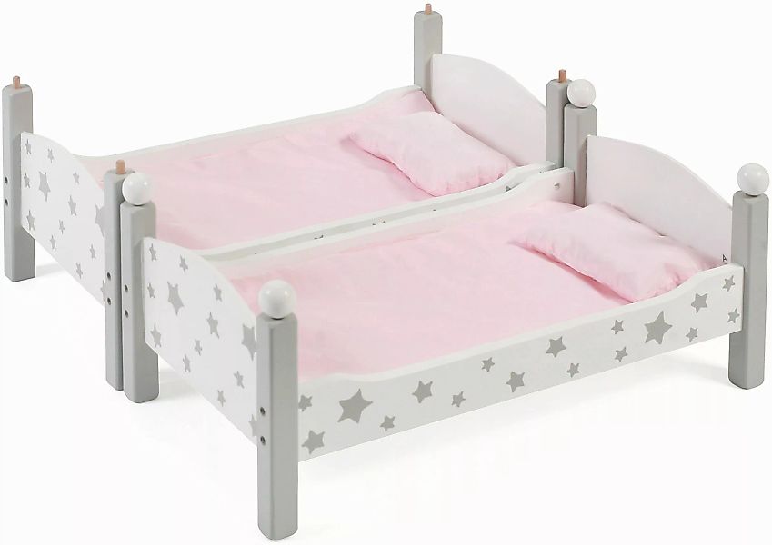 CHIC2000 Puppenbett Stars Grau, auch als günstig online kaufen