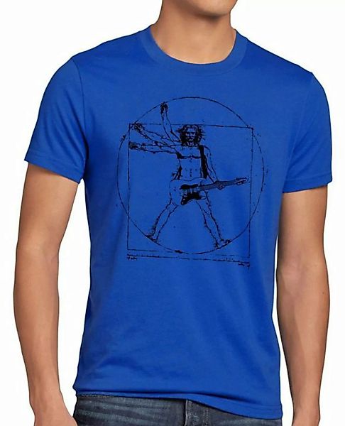 style3 Print-Shirt Herren T-Shirt Da Vinci Rock T-Shirt musik festival gita günstig online kaufen