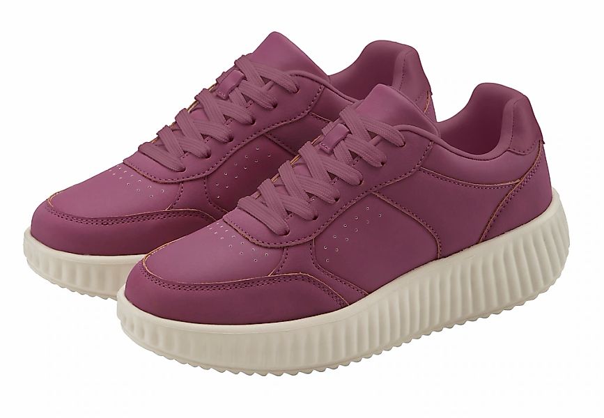 LASCANA Sneaker "Halbschuh," mit modischer Chunky-Sohle, mit Schnürung VEGA günstig online kaufen
