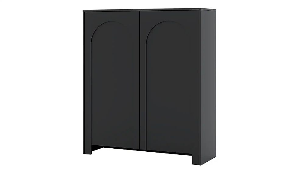 Highboard  Arsoli ¦ schwarz ¦ Maße (cm): B: 100 H: 117 T: 35.0 Kommoden & S günstig online kaufen