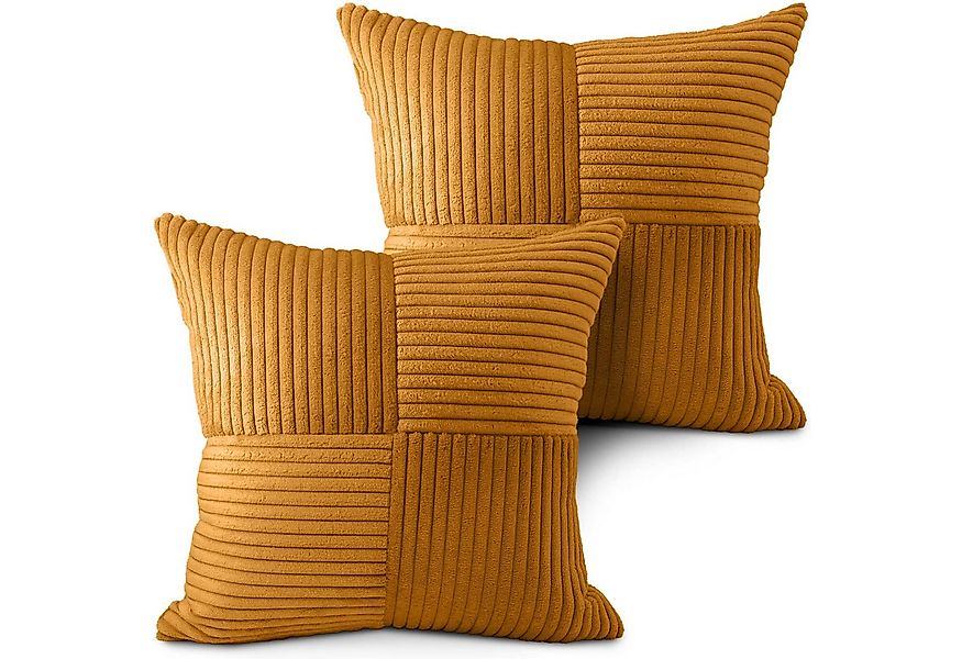 Amilian Kissenbezüge - 2er Set Kissenhüllen - Zierkissenbezüge - Kissenbezu günstig online kaufen