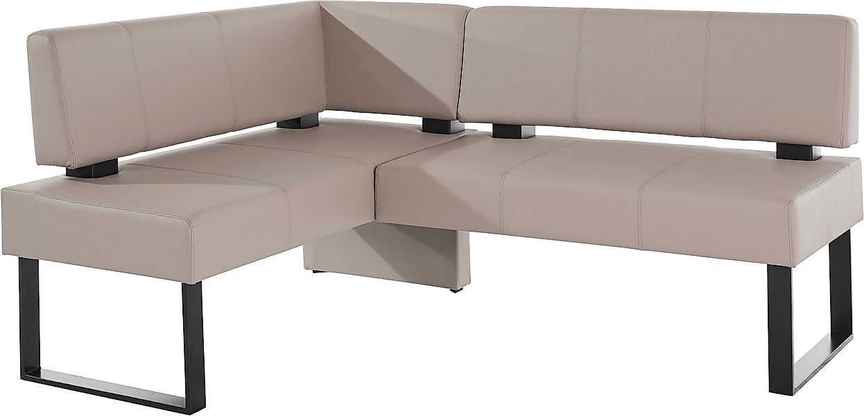 Home affaire Eckbank Oliver mit Metallgestell, günstig online kaufen