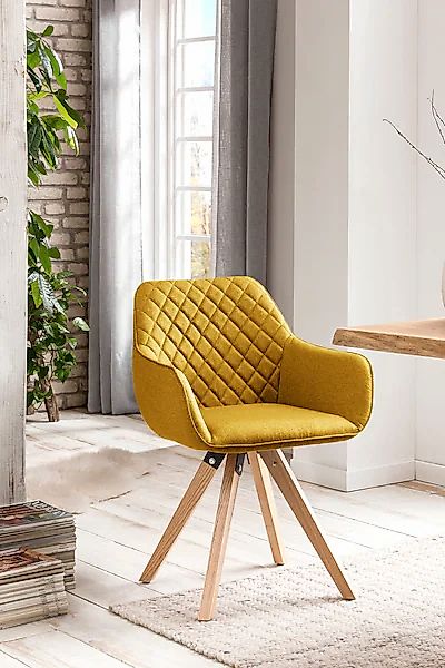 SalesFever Esszimmerstuhl »Bequemer Stuhl« (Set) 2 Stk. Stoff Elegantes 2er günstig online kaufen