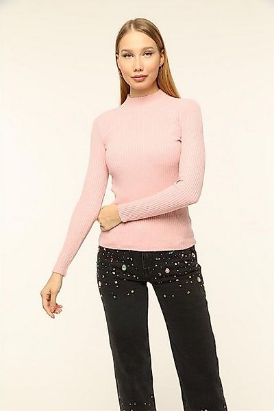 HomeStore Strickpullover Kleid Einfaches V-Ausschnitt Strickkleid günstig online kaufen