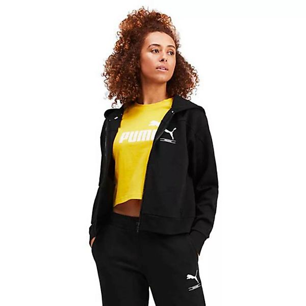 Puma Nu-tility Sweatshirt Mit Reißverschluss L Puma Black günstig online kaufen
