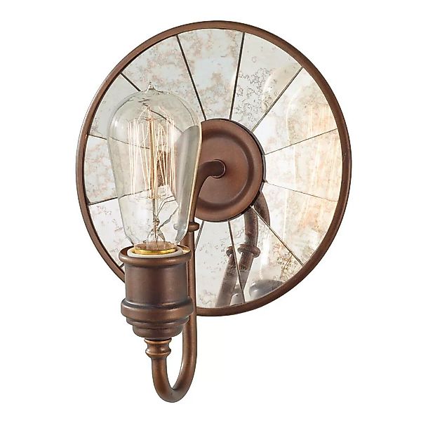 Wandlampe Urban Renewal mit Spiegelglas in Bronze günstig online kaufen