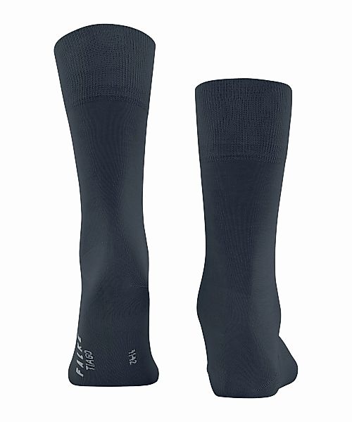 FALKE Tiago Herren Socken, 47-48, Blau, Uni, Baumwolle, 14662-611607 günstig online kaufen