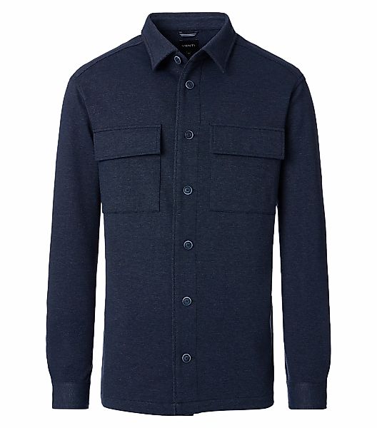 VENTI Langarmhemd "VENTI Hemdjacke uni" günstig online kaufen