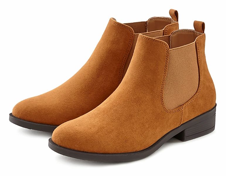 Vivance bequem zum Reinschlüpfen, Stiefelette, Ankle Boots VEGAN günstig online kaufen