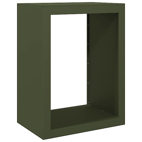 vidaXL Kaminholzregal Brennholzregal Grün 60x40x80 cm günstig online kaufen
