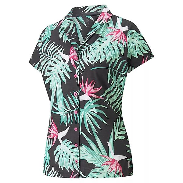 PUMA T-Shirt "PUMA x Palm Tree Crew Paradise Camp Golf-Shirt Damen" günstig online kaufen