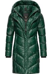 Ragwear Kurzmantel "Natalka Bling" Damen Wintermantel in schimmernder Optik günstig online kaufen