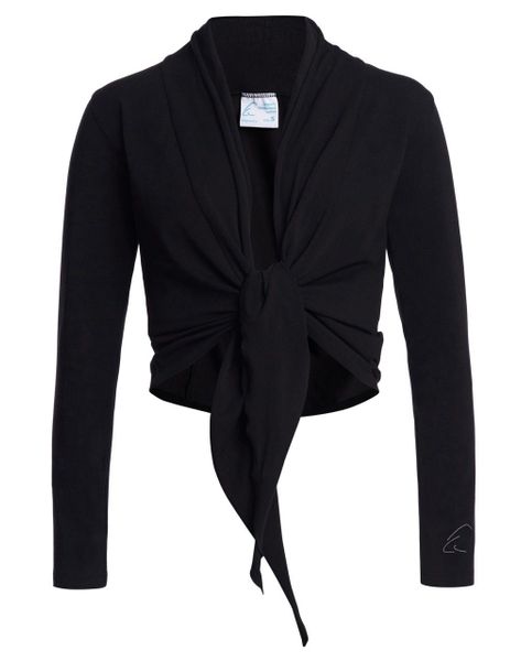 ESPARTO Yoga-Wickeljacke Wickelshirt Dhaara in Bio-Baumwolle günstig online kaufen