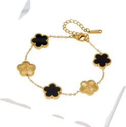 Lale Collection® Schmuckset Gold Kleeblatt Schmuck-Set günstig online kaufen