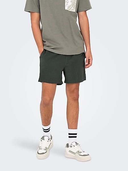 ONLY & SONS Badeshorts "ONSTED LIFE SOLID SEERSUCKER SWIM NOOS" günstig online kaufen