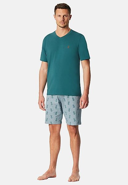 Schiesser Pyjama Casual Nightwear (Set, 2 tlg) Schlafanzug - Baumwolle - At günstig online kaufen