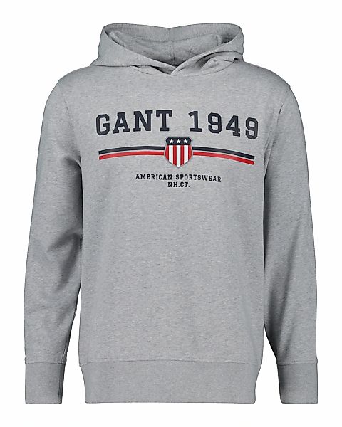 Gant Kapuzensweatshirt "GRAPHIC HOODIE", Rippbündchen, Print, regular fit günstig online kaufen