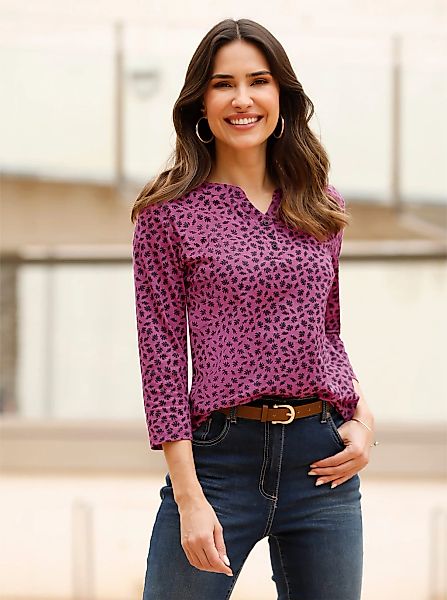 Classic Basics 3/4-Arm-Shirt "3/4-Arm-Shirt" 1 Stk. tlg. günstig online kaufen