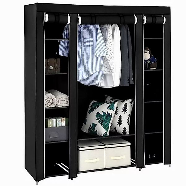 Rutaqian Kleiderschrank Tragbarer Kleiderschrank, 147x44x174cm, Kleiderschr günstig online kaufen