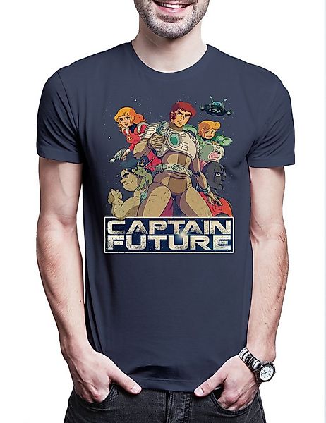 Urban Backwoods Print-Shirt Future Crew Herren T-Shirt TV Anime Manga Capta günstig online kaufen