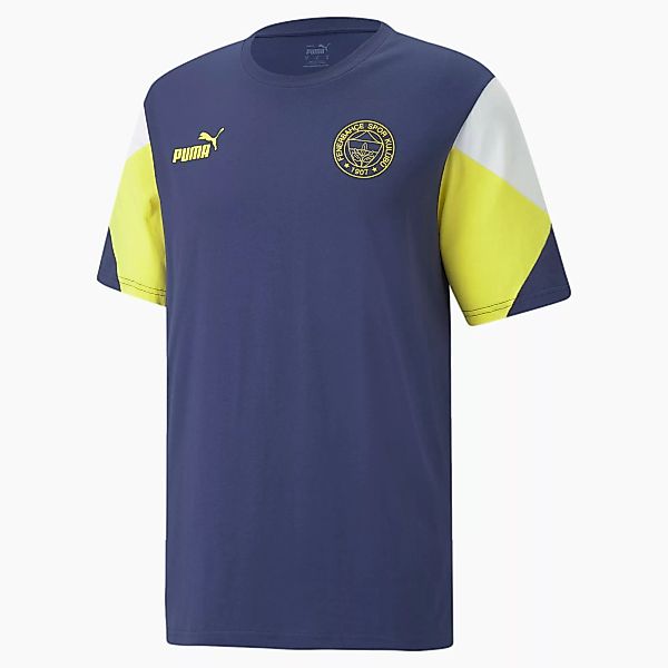 PUMA Fenerbahçe S.K Herren ftblCulture T-Shirt | Mit Aucun | Blau/Gelb | Gr günstig online kaufen