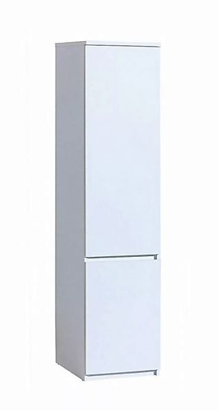 Feldmann-Wohnen Kleiderschrank Arcca (1-St) 45cm 2-türig weiß günstig online kaufen