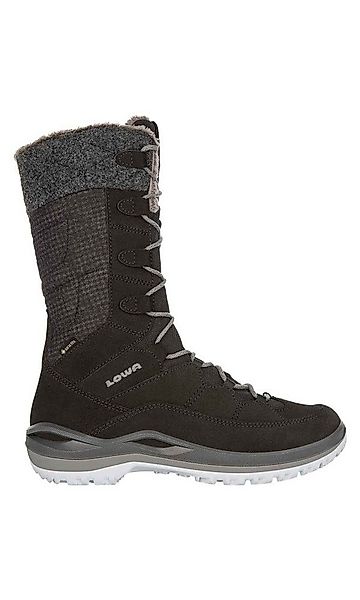 Lowa Alba III GTX (Veloursleder, wasserdicht) schwarz/grau Damen Winterstie günstig online kaufen