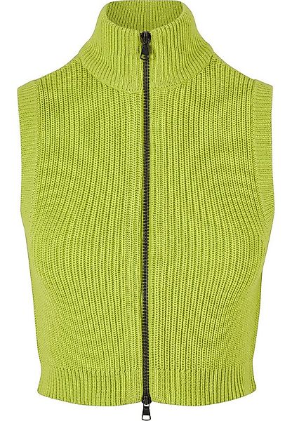 URBAN CLASSICS Steppweste Urban Classics Damen Ladies Short Knit Vest günstig online kaufen