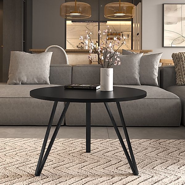 Design Möbel Couchtisch Moderner Runder Couchtisch günstig online kaufen