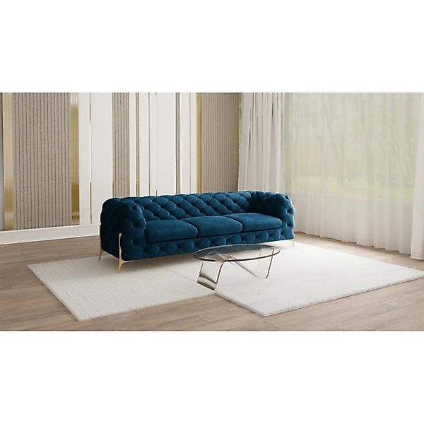 S-Style Möbel Chesterfield-Sofa 3-Sitzer Ashley mit günstig online kaufen