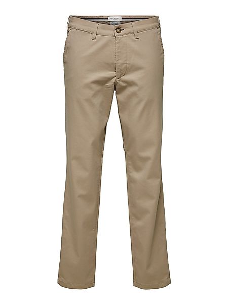 Selected Homme Herren Chino Hose MILES FLEX - Slim Fit - Beige Schwarz Blau günstig online kaufen