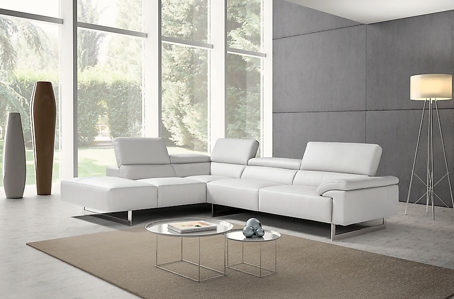 Egoitaliano Ecksofa "Malika, elegant und bequem, Designsofa, L-Form", mit O günstig online kaufen