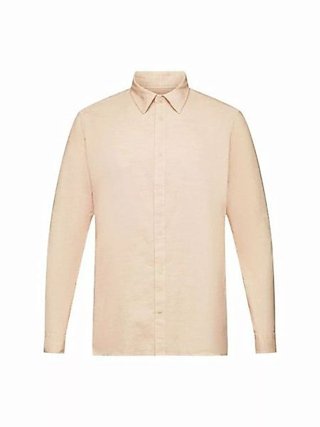 Esprit Langarmhemd Gestreiftes Hemd aus nachhaltiger Baumwolle günstig online kaufen