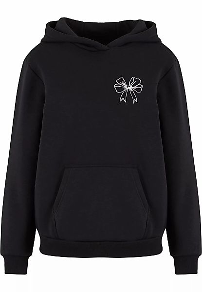 Miss Tee Kapuzenpullover "Miss Tee Good Vibes Bow Ladies Fluffy Hoody", (1 günstig online kaufen