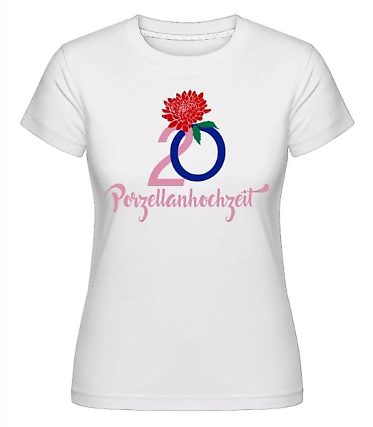 20 Jahre Porzellanhochzeit · Shirtinator Frauen T-Shirt günstig online kaufen